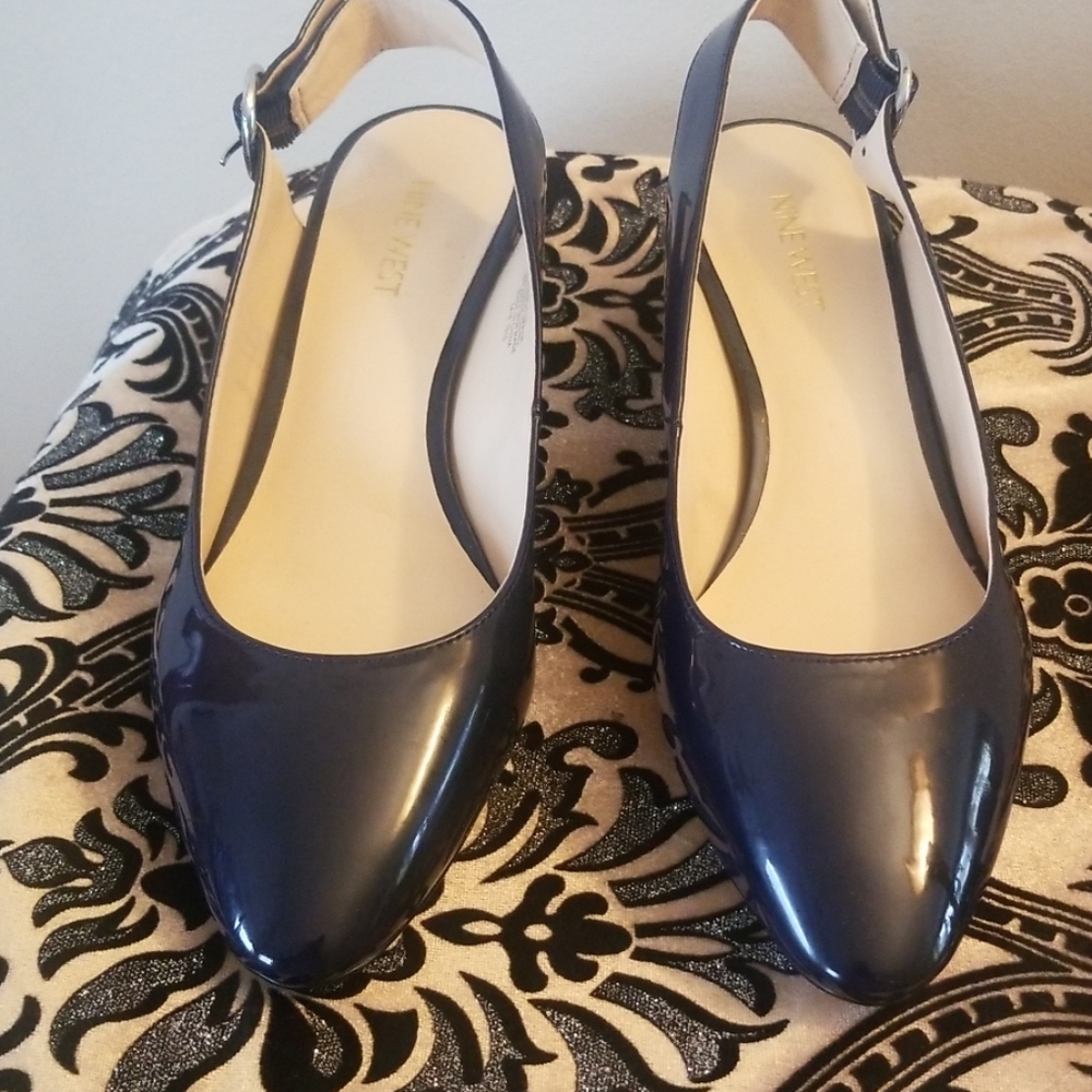 Black patent leather